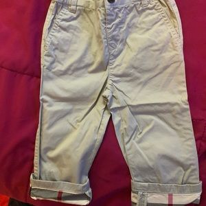 Burberry pants. Size 18m